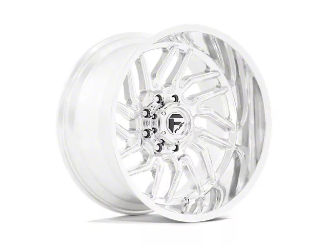 Fuel Wheels Hurricane Polished Milled 8-Lug Wheel; 24x12; -44mm Offset (23-24 F-250 Super Duty)