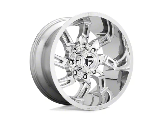 Fuel Wheels Lockdown Chrome 8-Lug Wheel; 20x9; 1mm Offset (23-24 F-250 Super Duty)