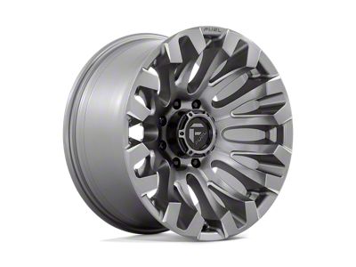 Fuel Wheels Quake Platinum 8-Lug Wheel; 20x10; -18mm Offset (23-24 F-250 Super Duty)