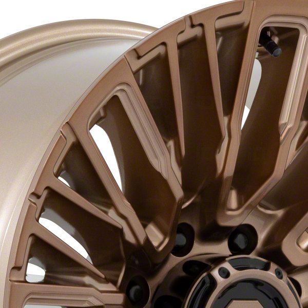Fuel Wheels F-250 Super Duty Rebar Platinum Bronze Milled 8-Lug