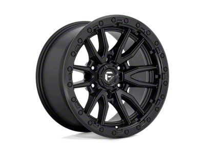 Fuel Wheels Rebel Matte Black 8-Lug Wheel; 22x12; -44mm Offset (23-25 F-250 Super Duty)