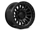 Fuel Wheels Rincon Matte Black with Gloss Black Lip 8-Lug Wheel; 18x9; -12mm Offset (23-24 F-250 Super Duty)