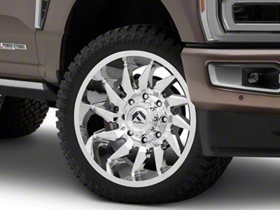 Fuel Wheels Saber Chrome 8-Lug Wheel; 22x12; -44mm Offset (23-25 F-250 Super Duty)