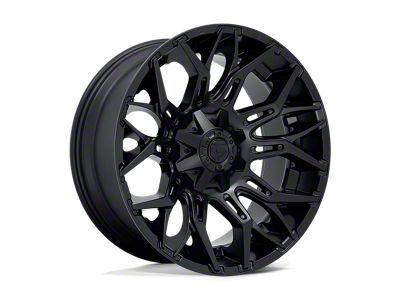 Fuel Wheels Twitch Blackout 8-Lug Wheel; 22x10; -18mm Offset (23-25 F-250 Super Duty)