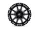 Fuel Wheels Vandal Gloss Black Milled 8-Lug Wheel; 22x12; -43mm Offset (23-24 F-250 Super Duty)