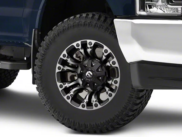 Fuel Wheels Vapor Matte Black with Gray Tint 8-Lug Wheel; 18x9; 1mm Offset (17-22 F-250 Super Duty)