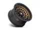 Fuel Wheels Zephyr Matte Bronze with Black Bead Ring 8-Lug Wheel; 17x9; 1mm Offset (23-24 F-250 Super Duty)