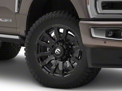 Fuel Wheels Blitz Gloss Black 8-Lug Wheel; 20x9; 20mm Offset (23-25 F-350 Super Duty SRW)