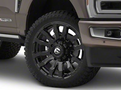Fuel Wheels Blitz Gloss Black 8-Lug Wheel; 22x10; -18mm Offset (23-25 F-350 Super Duty SRW)