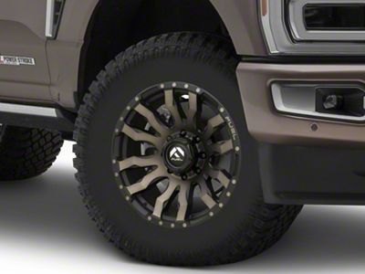 Fuel Wheels Blitz Matte Black Double Dark Tint 8-Lug Wheel; 18x9; 20mm Offset (23-25 F-350 Super Duty SRW)