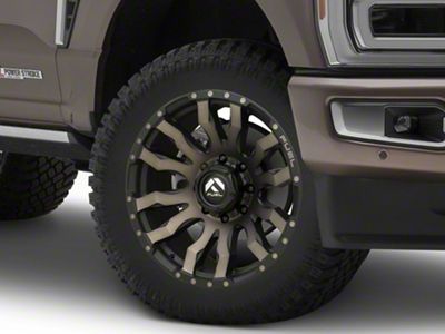 Fuel Wheels Blitz Matte Black Double Dark Tint 8-Lug Wheel; 20x10; -18mm Offset (23-25 F-350 Super Duty SRW)