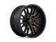 Fuel Wheels Clash Matte Black Double Dark Tint 8-Lug Wheel; 20x10; -18mm Offset (23-24 F-350 Super Duty SRW)