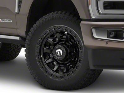 Fuel Wheels Covert Matte Black 8-Lug Wheel; 20x9; 1mm Offset (23-25 F-350 Super Duty SRW)
