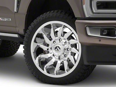 Fuel Wheels Saber Chrome 8-Lug Wheel; 22x12; -44mm Offset (23-25 F-350 Super Duty SRW)