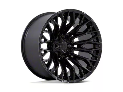 Fuel Wheels Strike Blackout 8-Lug Wheel; 22x12; -44mm Offset (23-25 F-350 Super Duty SRW)