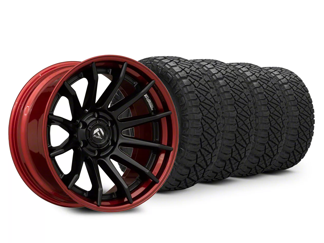 20x9 Blitz Wheel and 33-Inch NITTO Ridge Grappler A/T All-Terrain