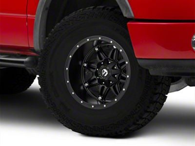 Fuel Wheels Hostage Matte Black 6-Lug Wheel; 18x12; -44mm Offset (04-08 F-150)