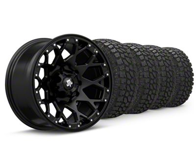17x9 Mammoth Vex & 33in Mudclaw Mud-Terrain Comp MTX Tire Package (19-25 Silverado 1500)