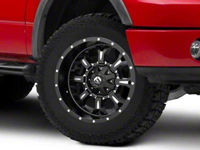 Fuel Wheels Krank Matte Black Milled 6-Lug Wheel; 20x12; -44mm Offset (04-08 F-150)