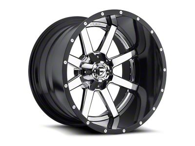Fuel Wheels Maverick 2-Piece Chrome 6-Lug Wheel; 20x12; -44mm Offset (14-18 Silverado 1500)