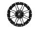 Fuel Wheels Maverick Matte Black Machined 6-Lug Wheel; 22x9.5; 25mm Offset (14-18 Sierra 1500)