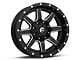 Fuel Wheels Maverick Matte Black Milled 6-Lug Wheel; 18x12; -44mm Offset (14-18 Silverado 1500)