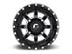 Fuel Wheels Maverick Matte Black Milled 6-Lug Wheel; 20x14; -76mm Offset (14-18 Sierra 1500)