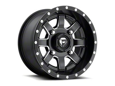 Fuel Wheels Maverick Matte Black Milled 6-Lug Wheel; 20x14; -76mm Offset (07-13 Sierra 1500)
