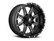 Fuel Wheels Maverick Matte Black Milled 6-Lug Wheel; 22x9.5; 25mm Offset (14-18 Silverado 1500)