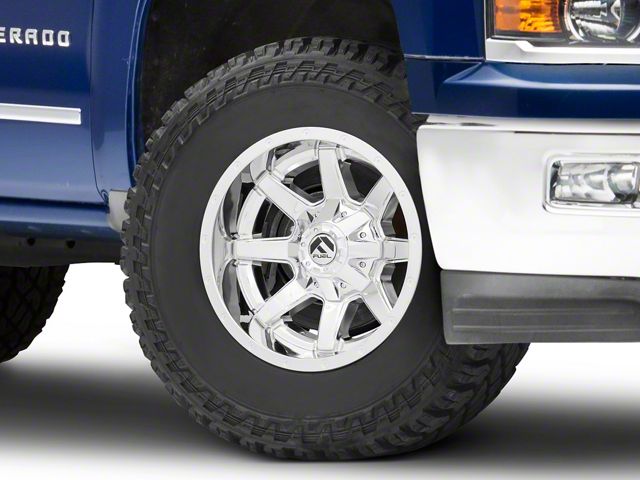 Fuel Wheels Maverick Chrome 6-Lug Wheel; 17x10; -24mm Offset (14-18 Silverado 1500)