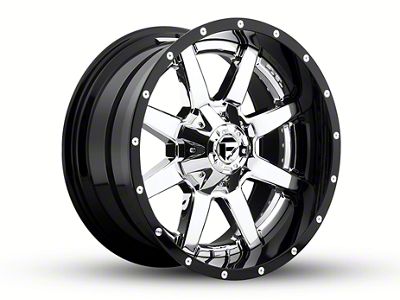 Fuel Wheels Maverick Chrome 6-Lug Wheel; 24x12; -44mm Offset (14-18 Silverado 1500)