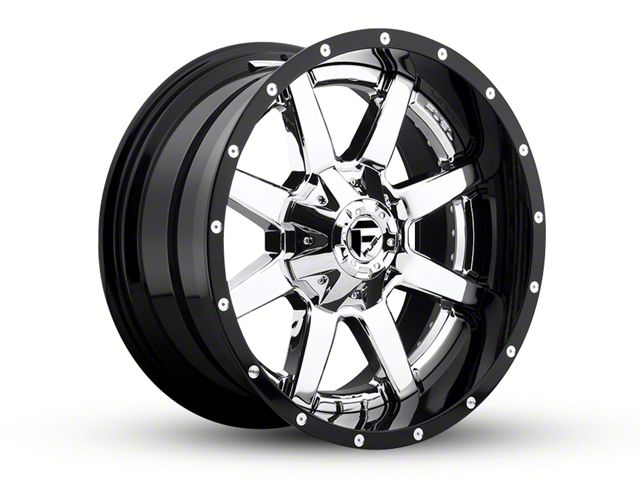 Fuel Wheels Maverick Chrome 6-Lug Wheel; 24x14; -75mm Offset (99-06 Silverado 1500)