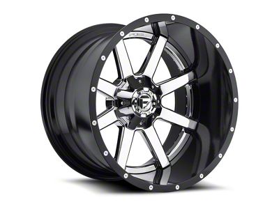 Fuel Wheels Maverick Chrome 6-Lug Wheel; 24x16; -100mm Offset (14-18 Sierra 1500)