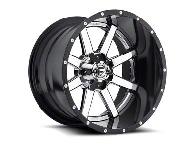 Fuel Wheels Maverick Chrome 6-Lug Wheel; 24x16; -100mm Offset (19-24 Sierra 1500)
