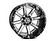Fuel Wheels Maverick Chrome with Gloss Black Lip 6-Lug Wheel; 22x14; -70mm Offset (04-08 F-150)