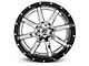 Fuel Wheels Maverick Chrome with Gloss Black Lip 6-Lug Wheel; 22x10; -13mm Offset (15-20 F-150)