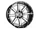 Fuel Wheels Maverick Chrome with Gloss Black Lip 6-Lug Wheel; 22x12; -44mm Offset (15-20 F-150)