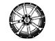 Fuel Wheels Maverick Chrome with Gloss Black Lip 6-Lug Wheel; 22x14; -70mm Offset (15-20 F-150)