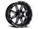Fuel Wheels Maverick Gloss Black Milled 5-Lug Wheel; 22x12; -44mm Offset (09-18 RAM 1500)