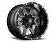 Fuel Wheels Maverick Matte Black Milled 6-Lug Wheel; 22x12; -44mm Offset (14-18 Silverado 1500)