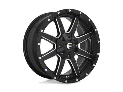 Fuel Wheels Maverick Gloss Black Milled 5-Lug Wheel; 17x8.5; 25mm Offset (22-26 Maverick)