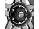 Fuel Wheels Anza Matte Gunmetal with Black Bead Ring 6-Lug Wheel; 18x9; 19mm Offset (19-24 RAM 1500)