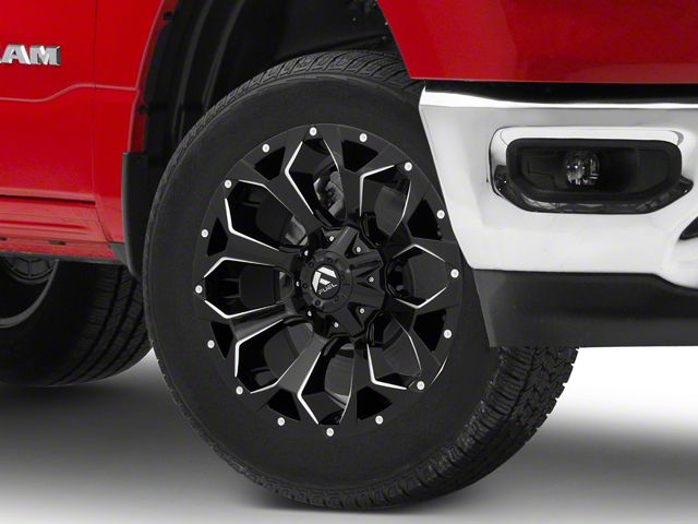 Fuel Wheels Assault Gloss Black 6-Lug Wheel; 20x9; 1mm Offset (19-24 RAM 1500)