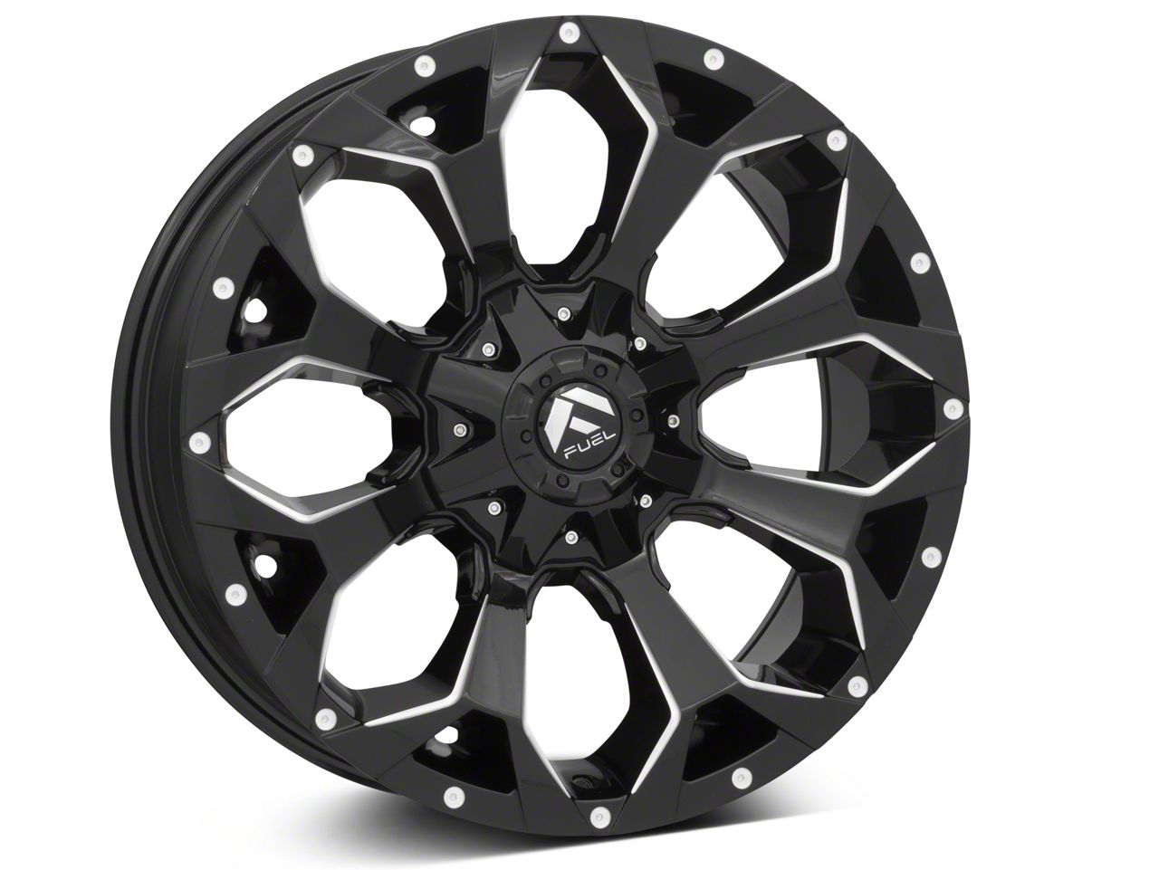 Fuel Wheels RAM 1500 Assault Gloss Black 6-Lug Wheel; 20x9; 1mm