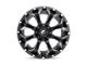 Fuel Wheels Assault Matte Black Milled 5-Lug Wheel; 18x9; 20mm Offset (02-08 RAM 1500, Excluding Mega Cab)
