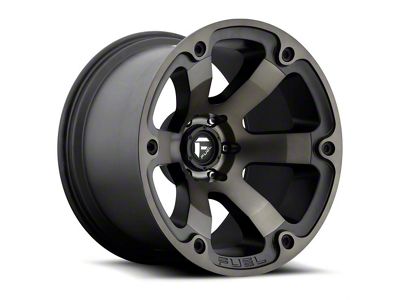 Fuel Wheels Beast Matte Black with Double Dark Tint 6-Lug Wheel; 20x9; 19mm Offset (19-25 RAM 1500)