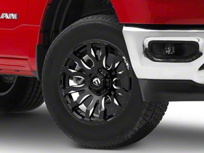 Fuel Wheels Blitz Gloss Black Milled 6-Lug Wheel; 18x9; 20mm Offset (19-25 RAM 1500)