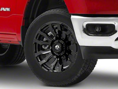 Fuel Wheels Blitz Gloss Black 6-Lug Wheel; 20x12; -44mm Offset (19-25 RAM 1500)