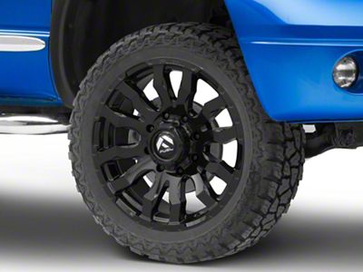 Fuel Wheels Blitz Gloss Black 8-Lug Wheel; 22x10; -18mm Offset (06-08 RAM 1500 Mega Cab)