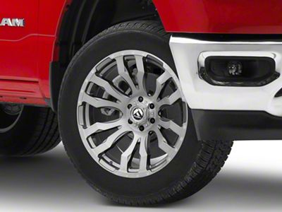 Fuel Wheels Blitz Platinum Brushed Gunmetal 6-Lug Wheel; 20x10; -18mm Offset (19-25 RAM 1500)